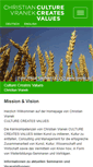 Mobile Screenshot of culturecreatesvalues.com